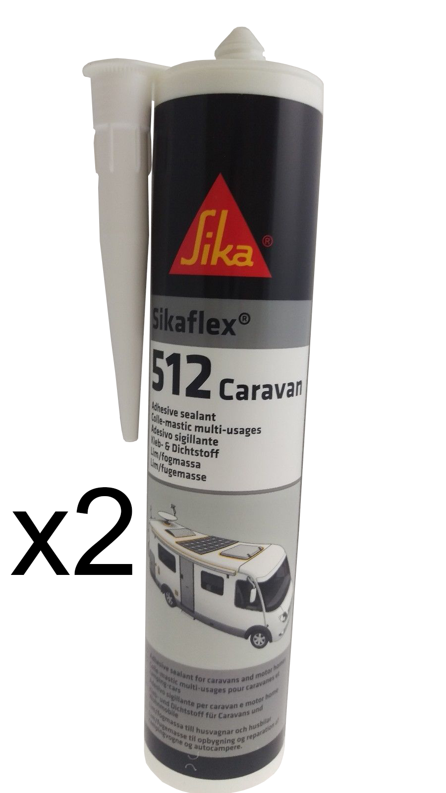 Sikaflex 512 Sealant Adhesive Twin Pack John Adams Supplies