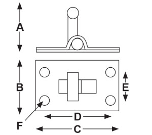 door retaining catch