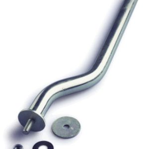 Cranked mudguard stay