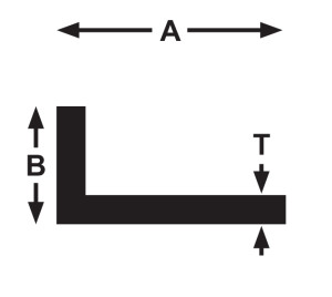 Aluminium Unequal Angle