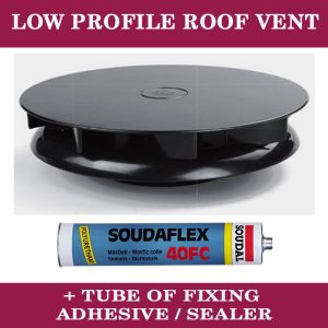 Rotary Vent Black - Turbo 3