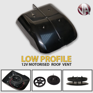 low profile motorised roof ven