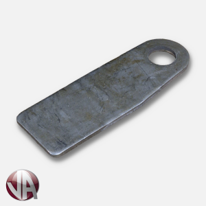 Weld on steel eyeplate